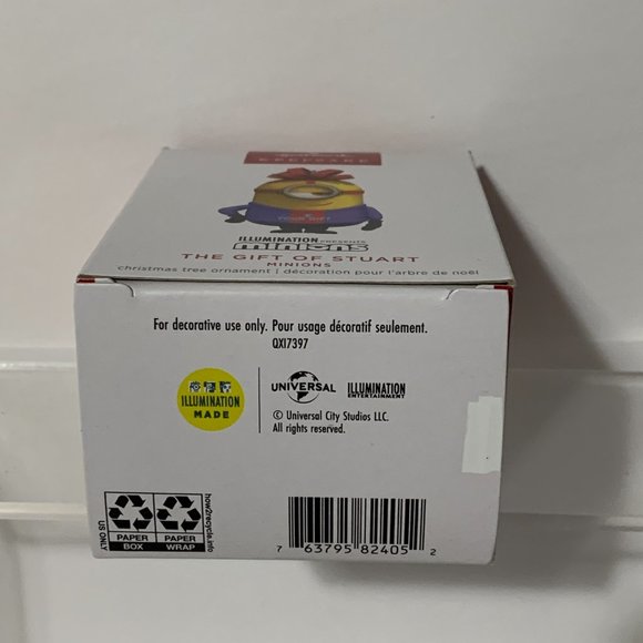 Hallmark Keepsake Christmas Ornament 2023 The Gift Of Stuart Minions Magic Sound - Picture 6 of 12